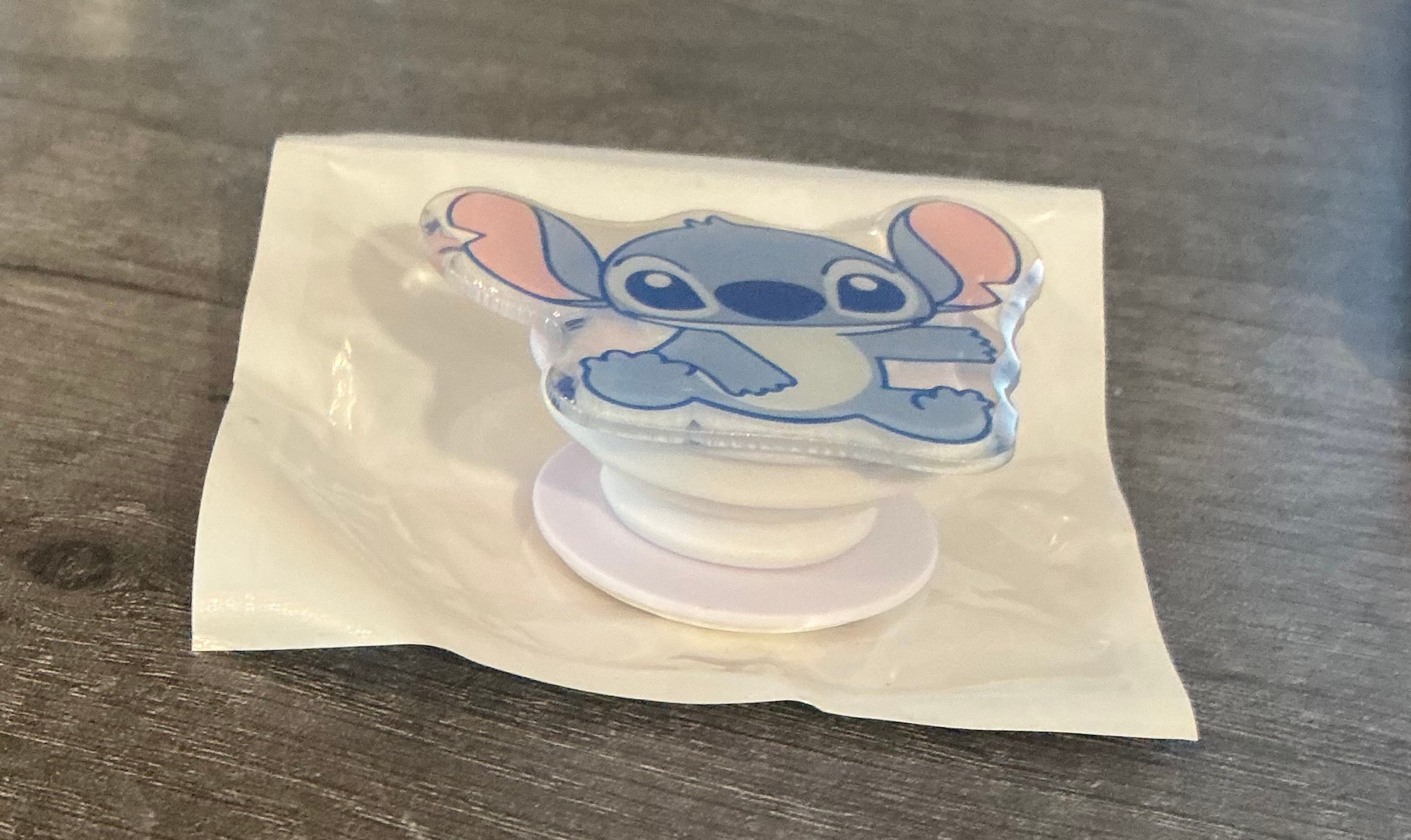 Disney Cell Phones & Accessories | Disney Lilo & Stitch Stitch Phone Grip Blue Acrylic Phone Holder | Color: Blue | Size: Os