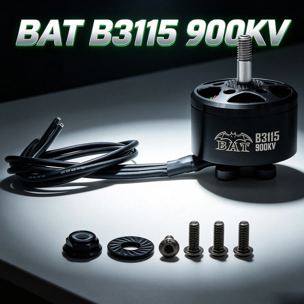 4 Stück Surpass Hobby Bat B3115 Brushless Motor 900KV/1050KV 5-8S für FPV Racing Long Range X Class Drohne Hobby Bat B3115