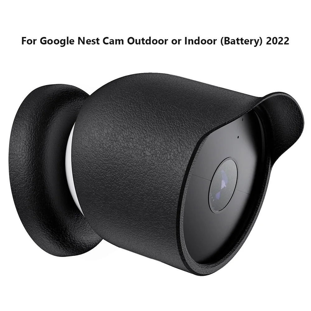 Housse de protection en Silicone, étui étanche pour Google Nest Cam, extérieur ou intérieur (batterie) pour caméra à batterie Nest Cam