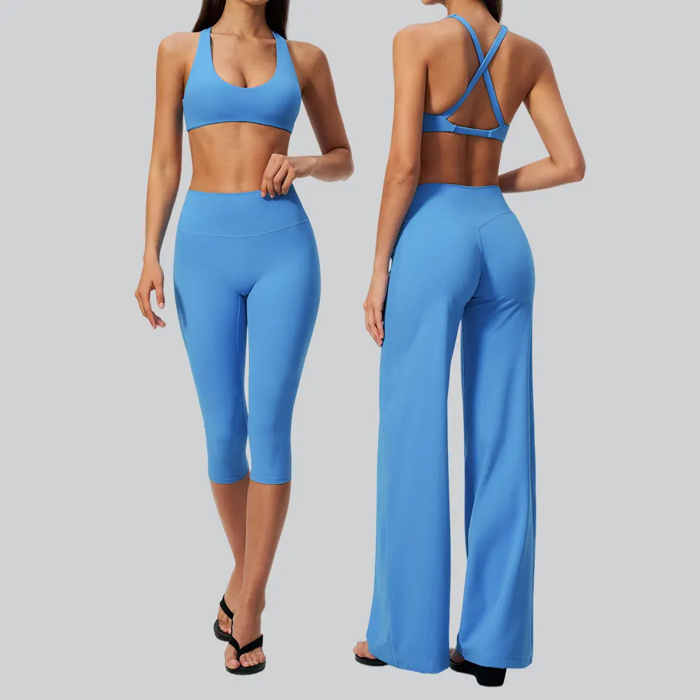 Ensemble de yoga d'été 2 pièces, tenue de sport pour femmes, ensemble de fitness, tenue d'entraînement, soutien-gorge de sport à séchage rapide, leggings, tenues de gym, vêtements de sport pour femmes