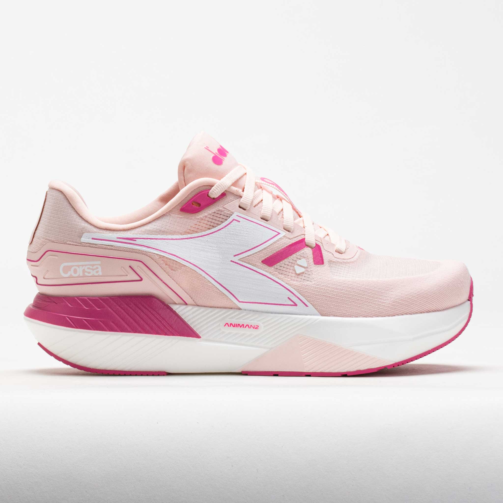 Diadora Corsa Women's Running Shoes Pearl/Carmine Rose