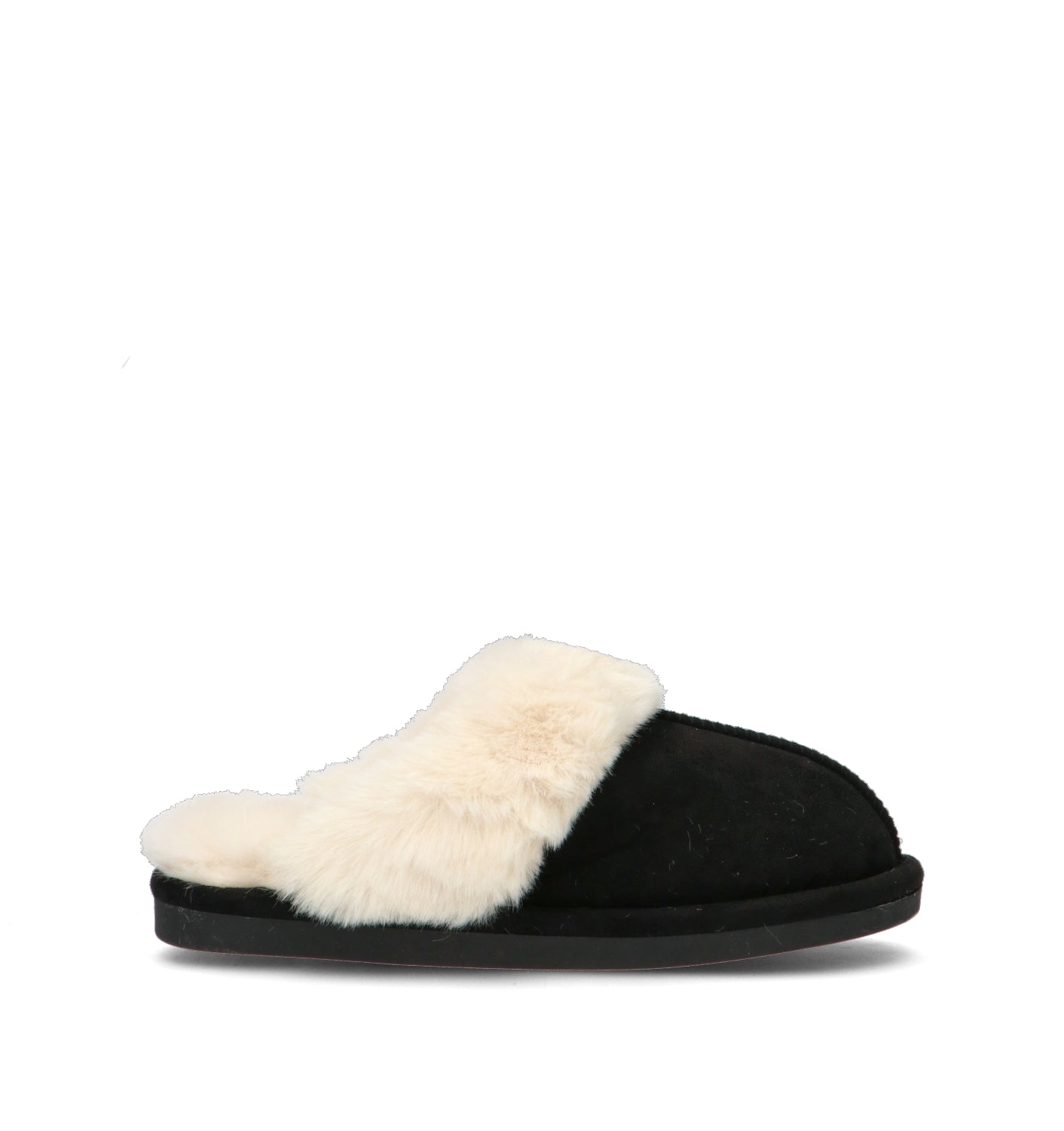 TOO LIKE Pantofola donna nera