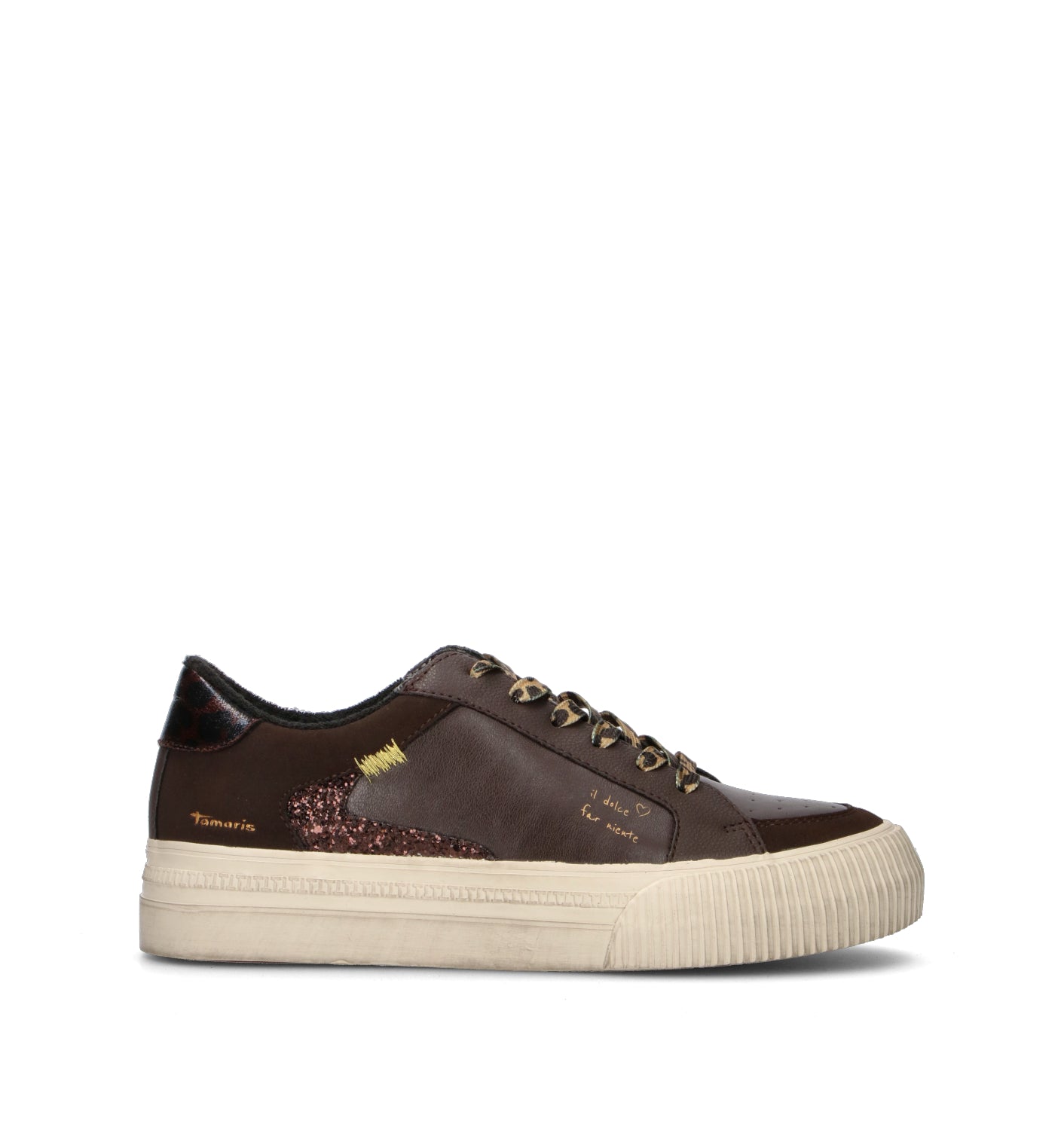 TAMARIS Sneaker donna marrone