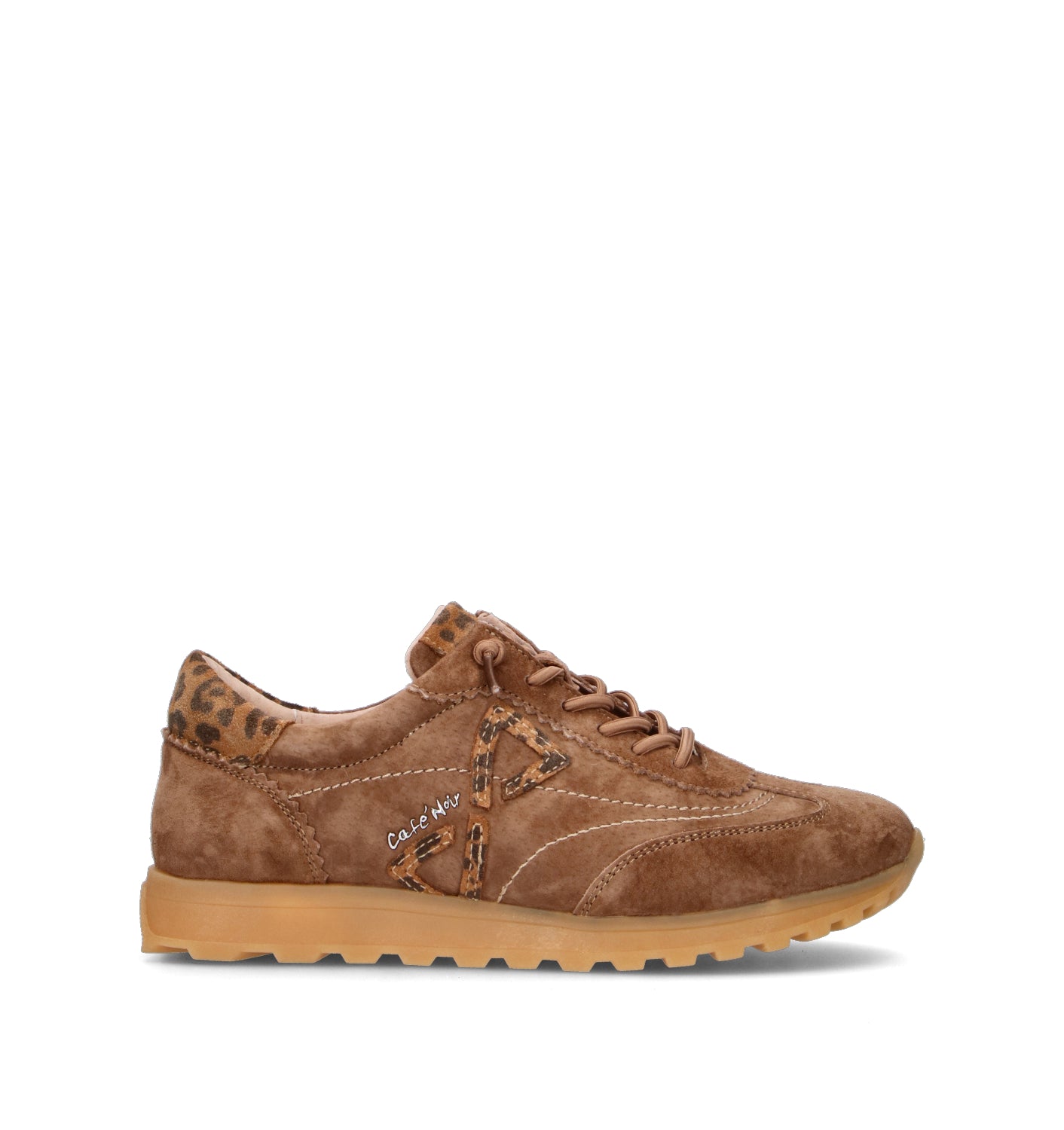 CAFéNOIR Sneaker donna marrone in suede