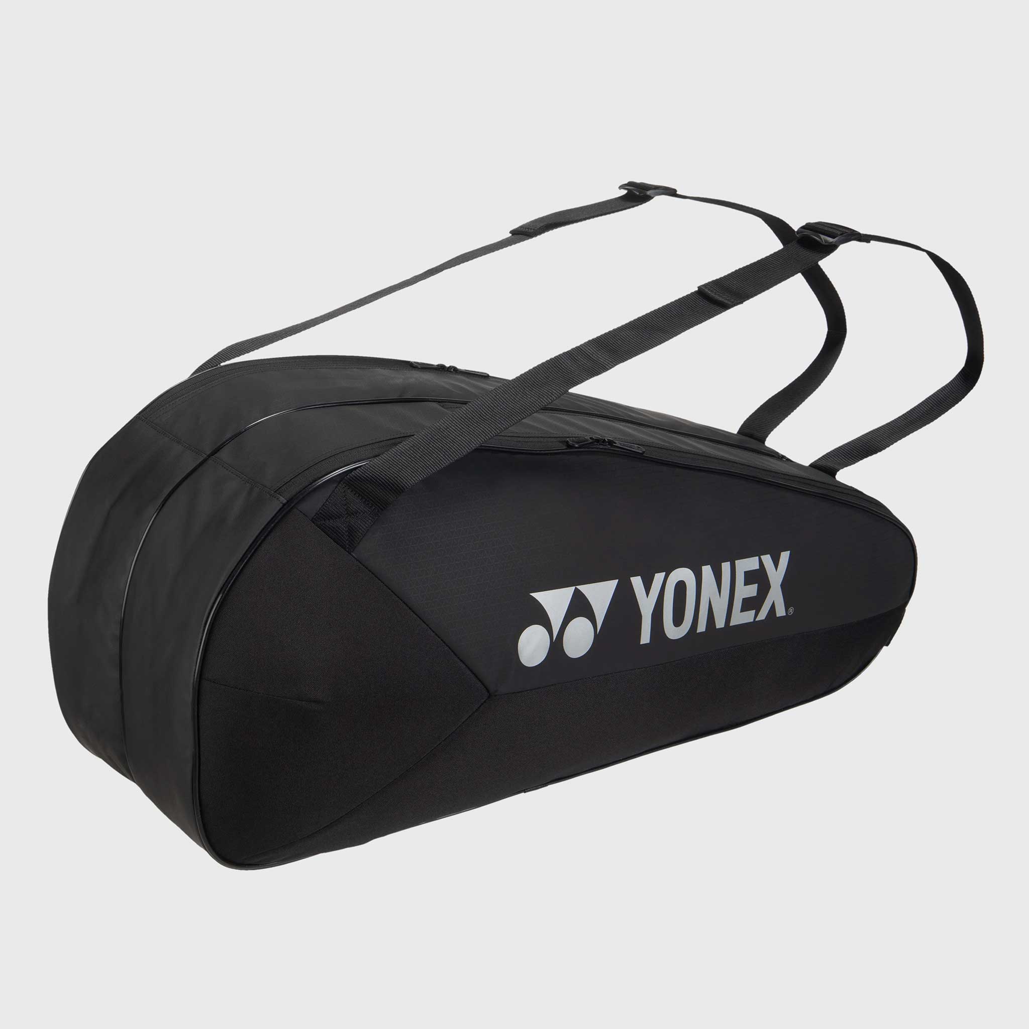 Yonex Team 6 Pack Racquet Bag Black Tennis Bags