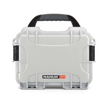 NANUK CASES 903S-000SV-0A0 Case,Silver, 903S-000SV-0A0