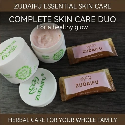 Ensemble de soins de la peau Zudaifu, crème hydratante à base de plantes 30g et savon Zudaifu 7g, nettoyage de la peau, soins du corps entier, 2/3 pièces