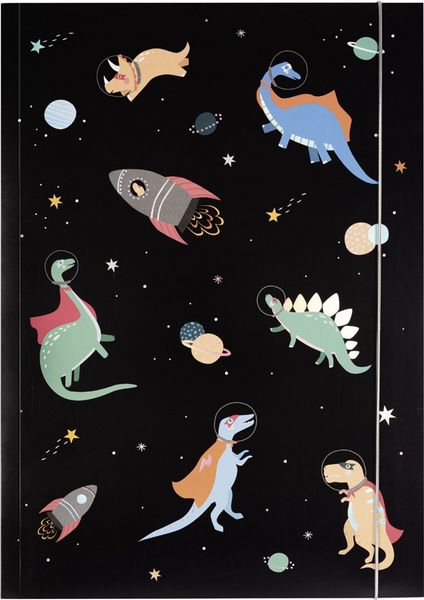 Sammelmappe A3 HOTFOIL SPACE DINOS