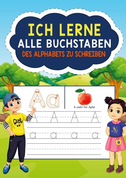 Ich lerne schreiben, alle Buchstaben des Alfabets, Taschenbuch von Buch & Buch, Mijnbestseller.nl, 978-94-037-4507-7