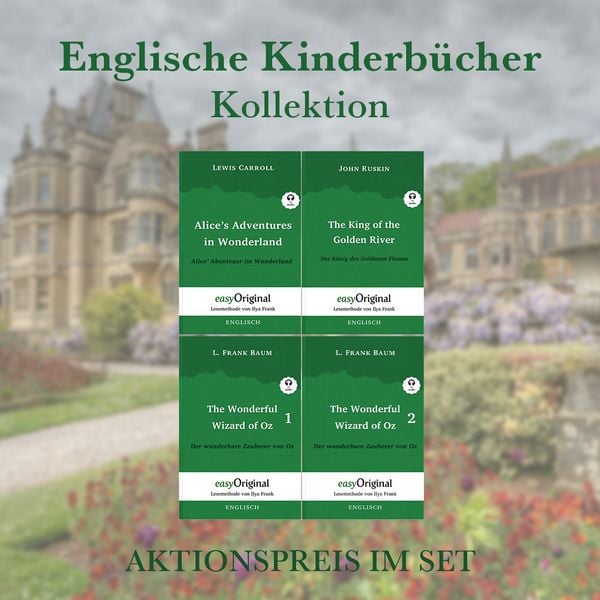 Englische Kinderbücher Kollektion (Bücher + Audio-Online) - Lesemethode von Ilya Frank - Zweisprachige Ausgabe Englisch-Deutsch, Set von Lewis