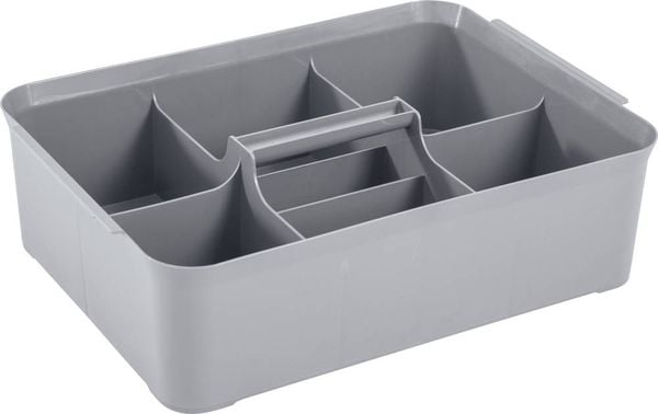 Curver 243837 Aufbewahrungsbox HANDY (L x B x H) 366 x 263 x 104mm Silber 1St.