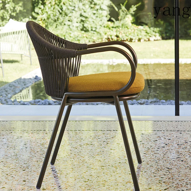 LH1 Outdoor Garden Table and Chair Villa Garden Outdoor Leisure Rattan Table and Chair