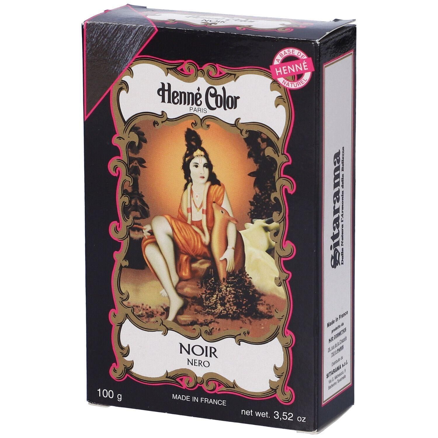 Polvere Henne Nero Color Vegetale Colorante Riflessante 100 G 4x100 g