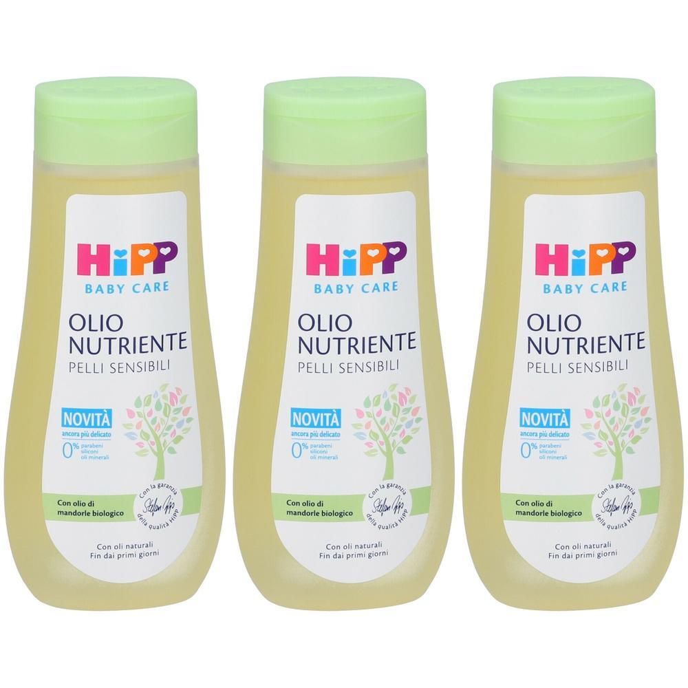 Hipp Baby Care Olio Nutriente 3x200 ml