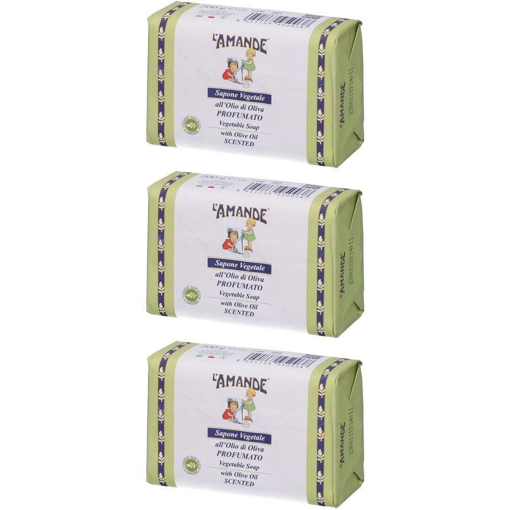L'Amande Marseille Sapone Vegetale Olio Oliva 200 G g