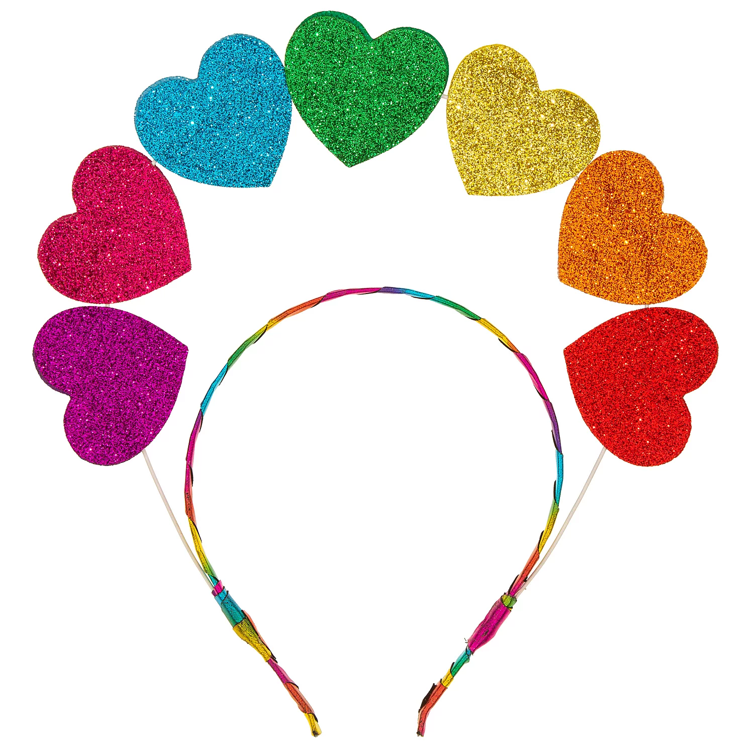 Serre-tête "cœurs", multicolore