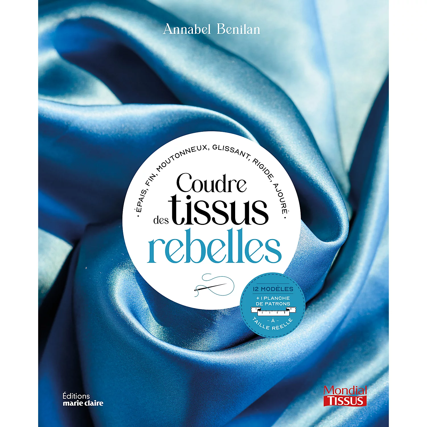 Livre Coudre des tissus rebelles
