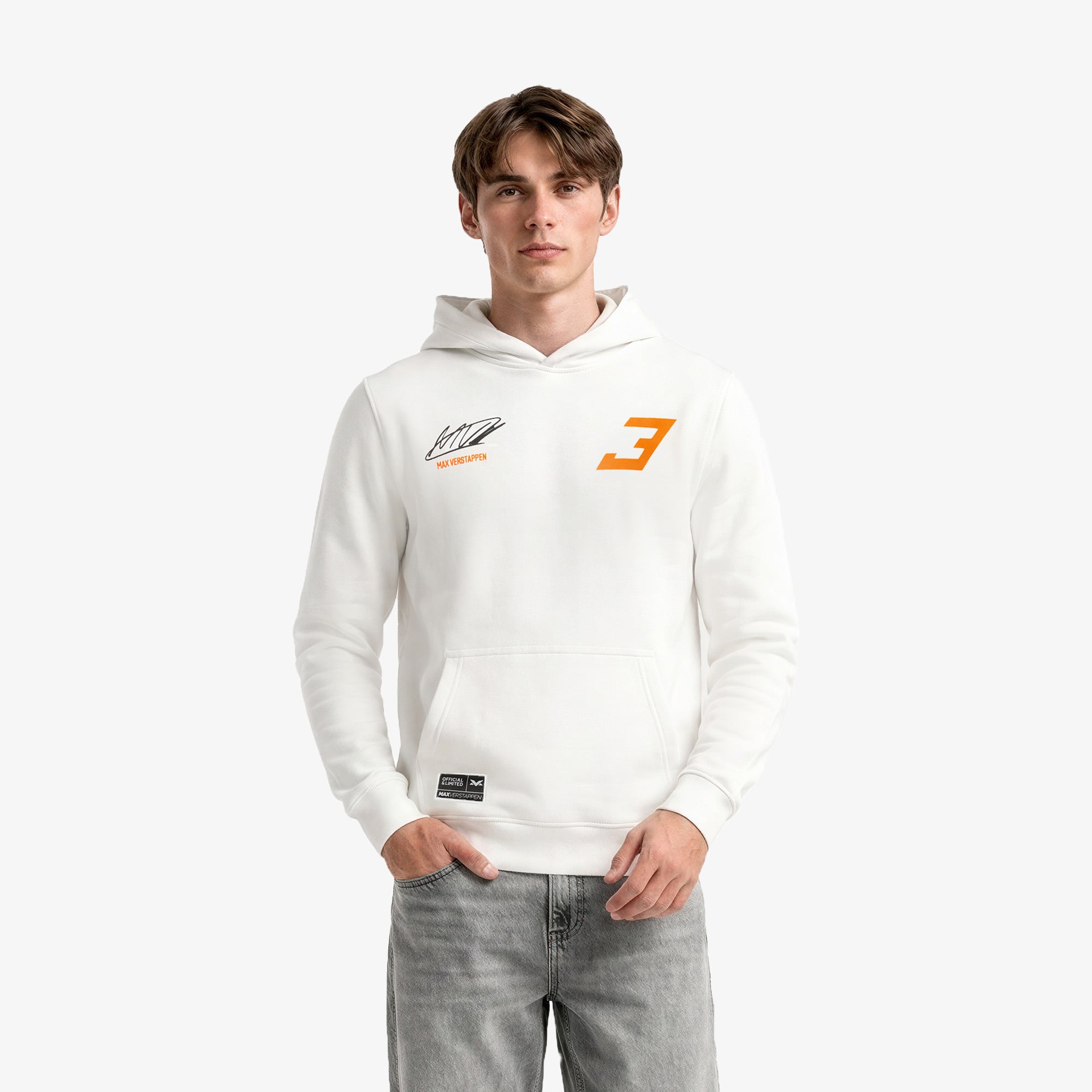 Sweat à capuche MV Autriche GP - Blanc - Homme Taille: 3XL