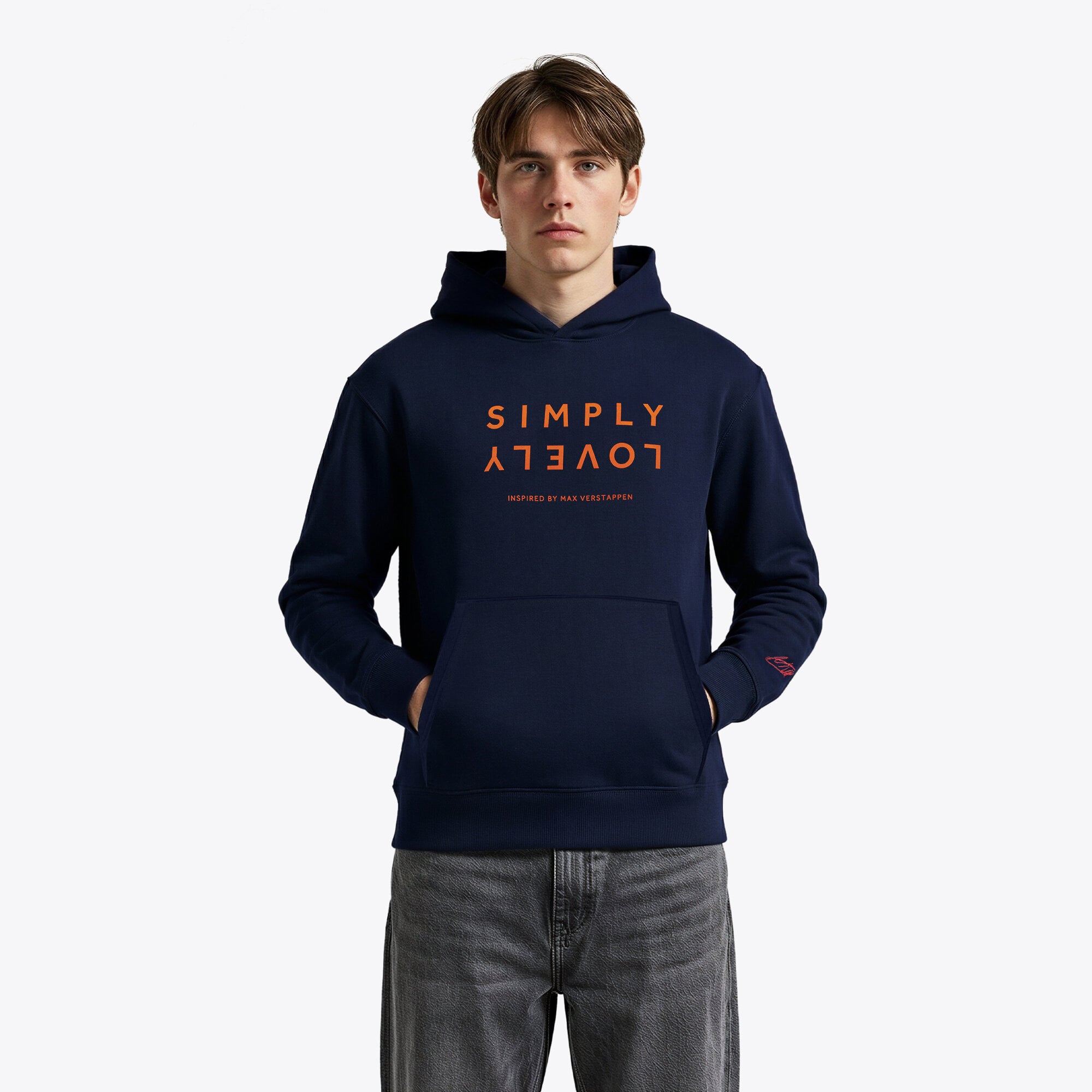Sweat à capuche MV Simply Lovely - Marine - Homme Taille: M - F1 Store FR