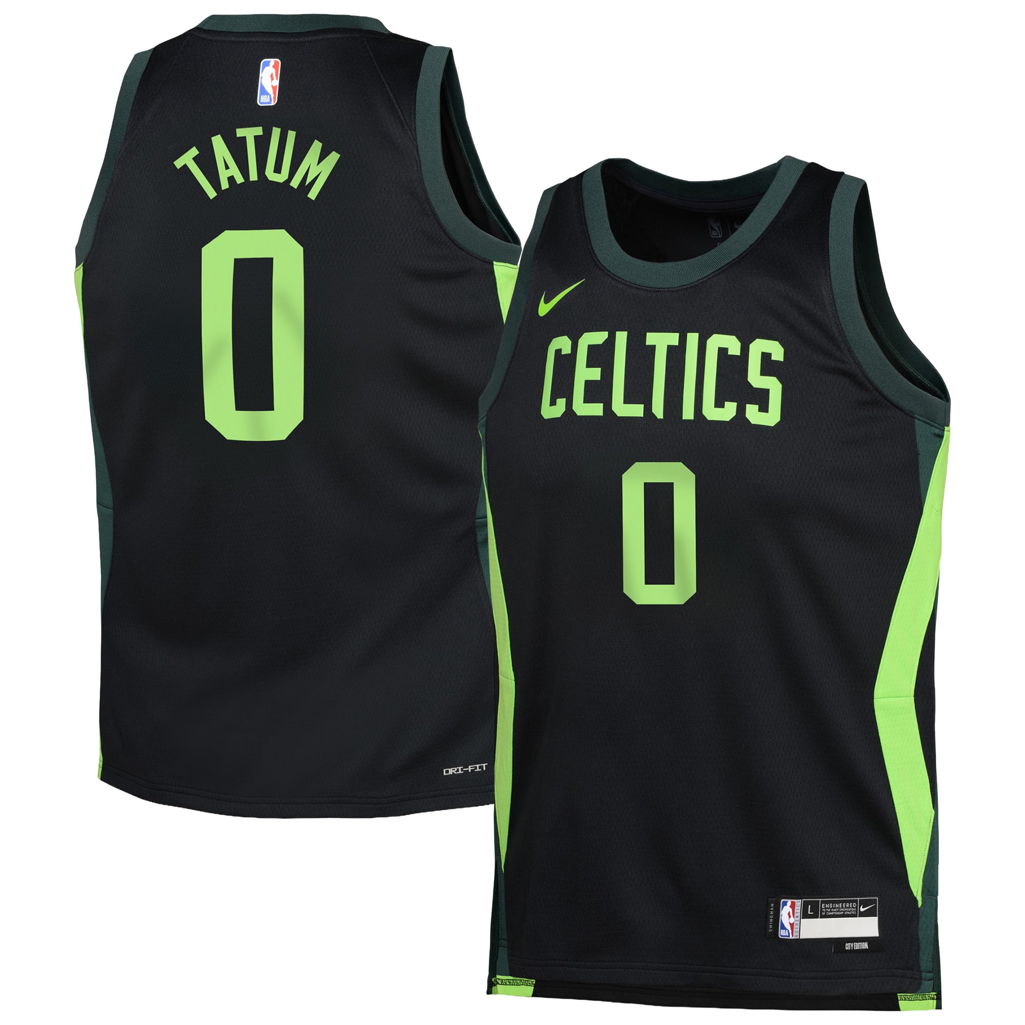Maillot City Edition 24 Boston Celtics NBA – Jayson Tatum – Jeunes - unisexe Taille: S