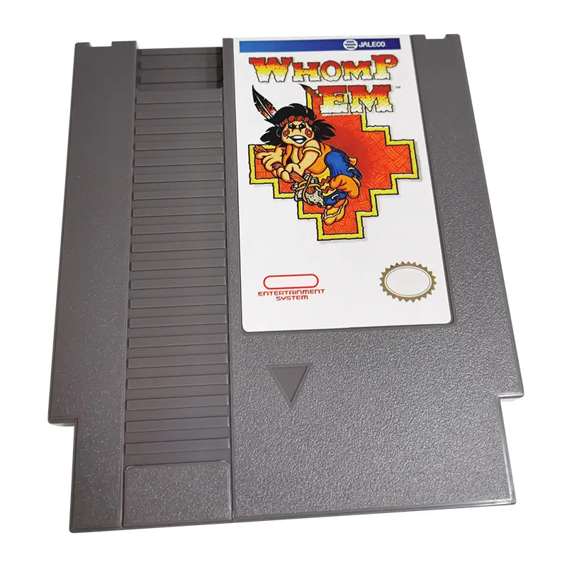 LinkA7 - Video Game Peek-A-Boo Poker, Whomp'Em For NES Games Cartridge 8 Bit 72 Pins Game Card For NES Game Console