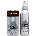 Super Million Hair - 1 x 25g Set (1 x 25g Hair Building Fibres & 1 x 165ml Hard Mist) - No.3 Light Brown