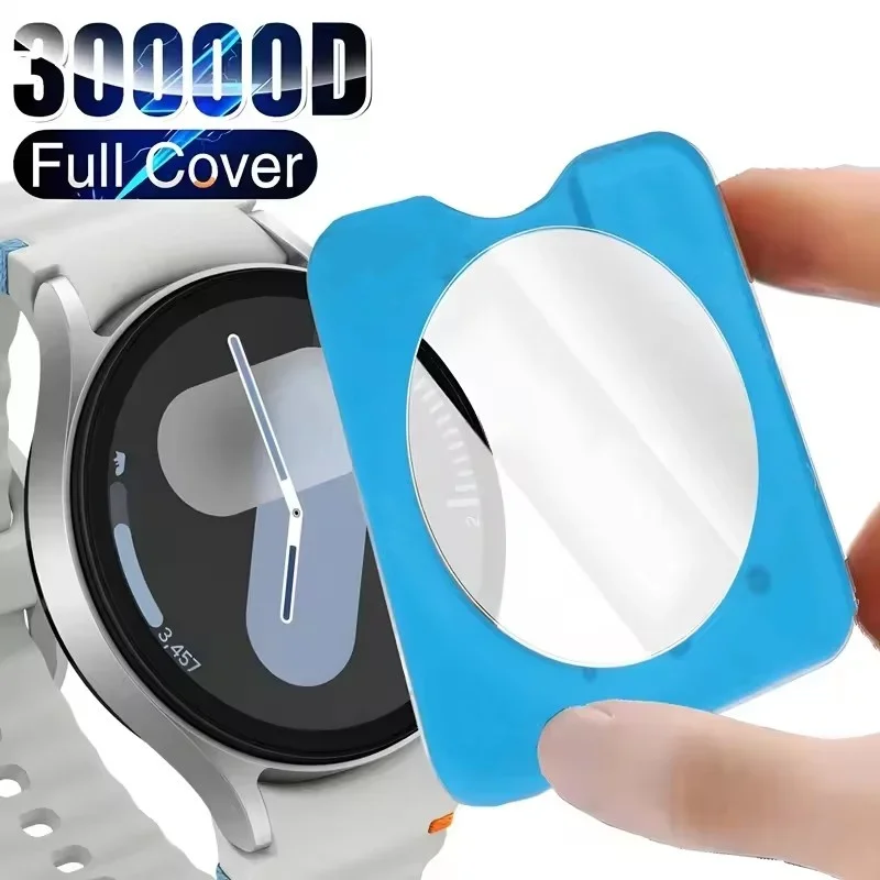 1–5 Stück gehärtetes Glas für Samsung Galaxy Watch 8Classic 8 7 40 mm 44 mm 47 mm, ultraklare Displayschutzfolien, einfach zu installieren