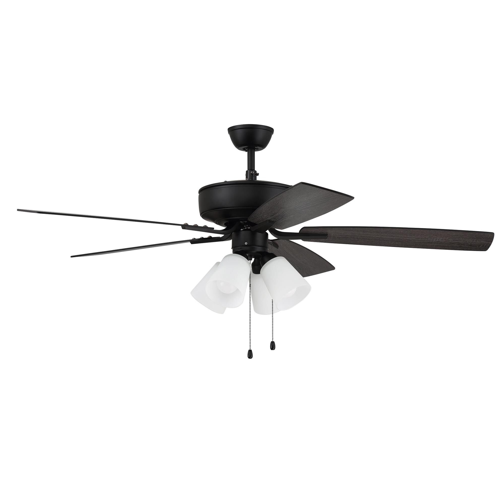 Craftmade Pro Plus 52 Inch Ceiling Fan with Light Kit - P114FB5-52FBGW