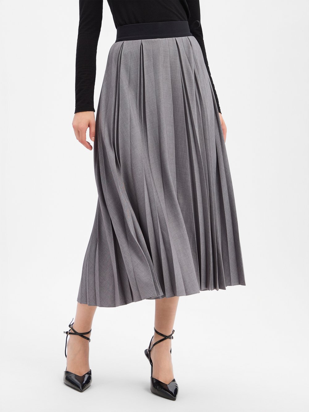 JOOP! Faltenrock Damen grau, 42