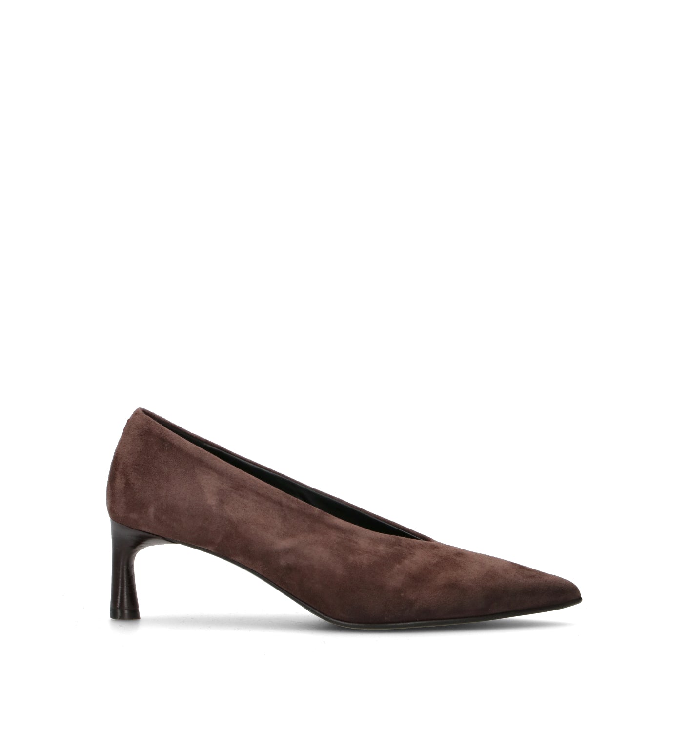 HALMANERA Décolleté donna testa di moro in suede