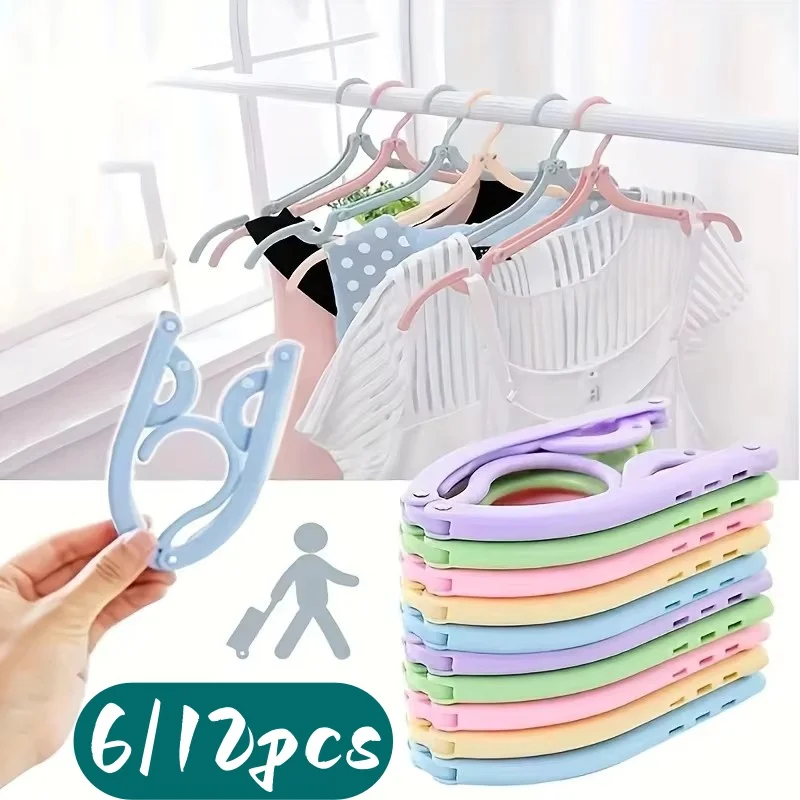 6/12pcs folding drying clothes rack/telescopic clothes rack/clothes support/underwear sock rack/portable travel/travel