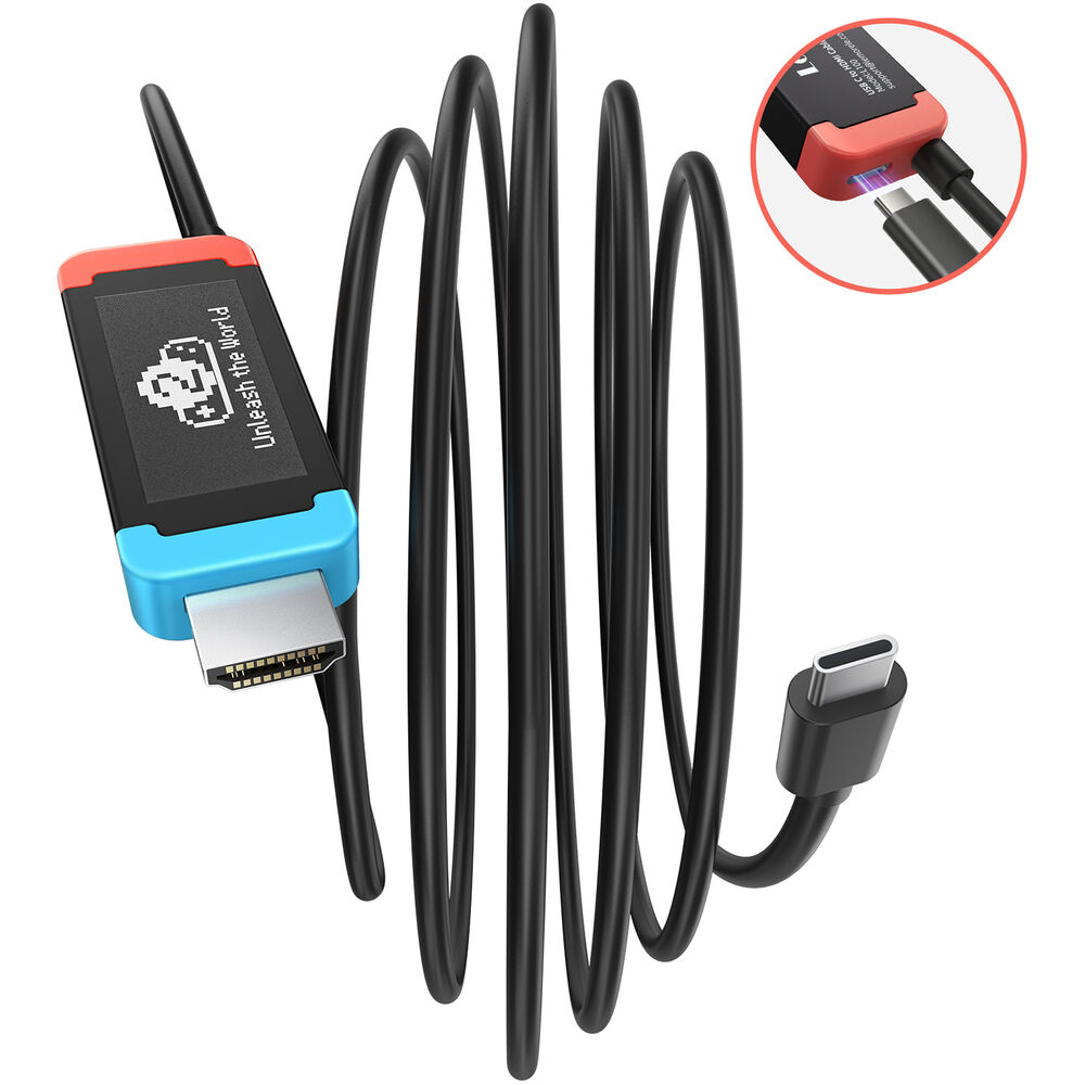 Lemorele L100 USB-C to HDMI Adapter Cable (6.6') L100