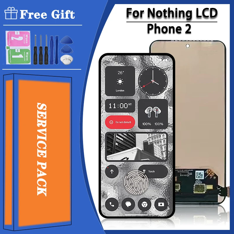 LTPO OLED 120Hz Für Nothing Telefon 2 Phone2 A065 LCD Display Touchscreen Digitizer Montage Für Nothing Telefon Zwei display