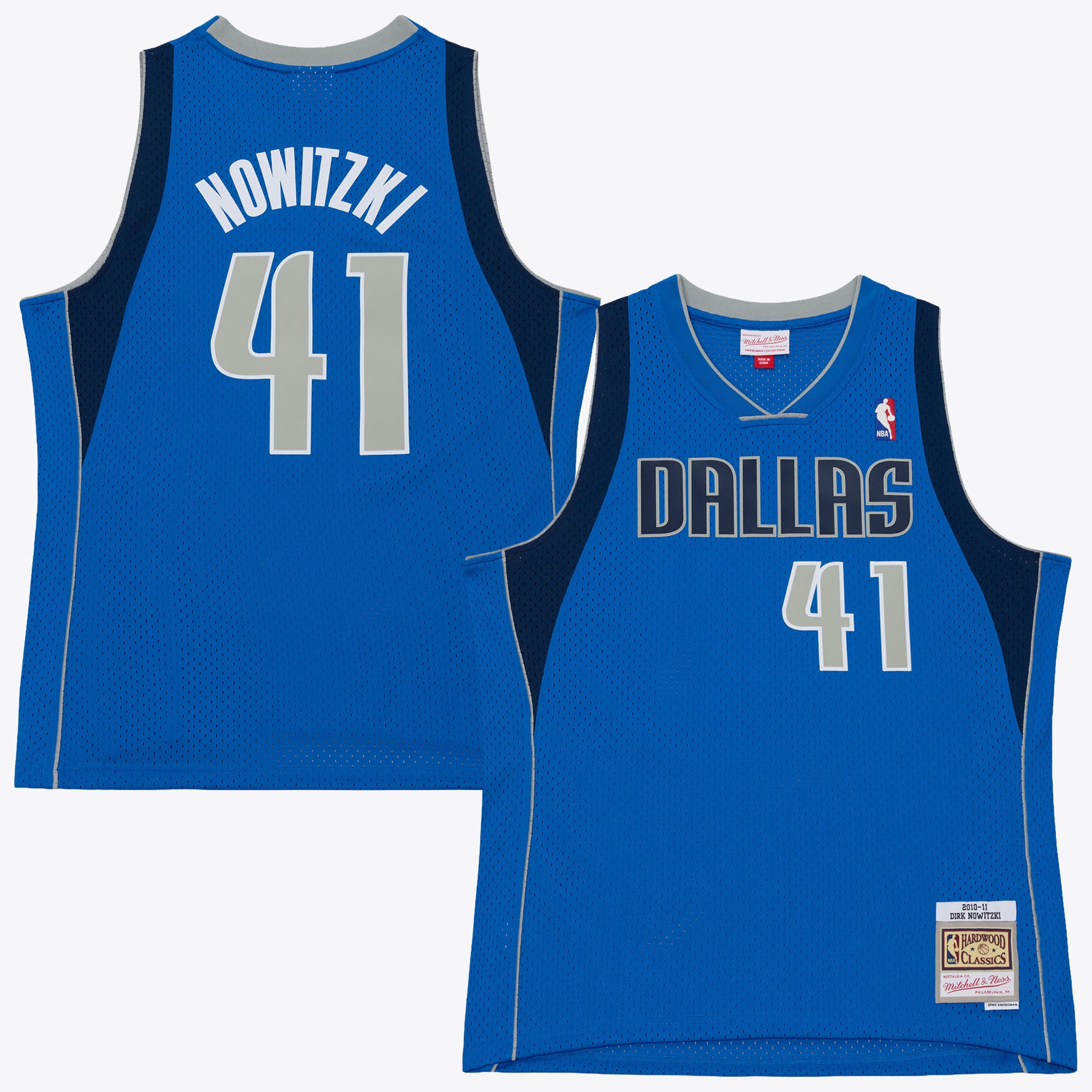 Maillot Swingman Dallas Mavericks Mitchell & Ness Dirk Nowitzki Hardwood Classics – Homme - Homme Taille: XL