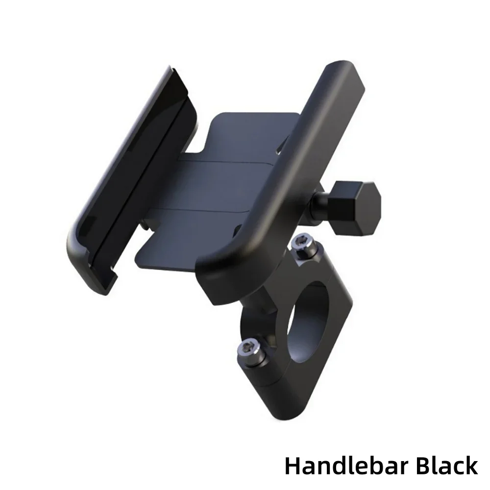 Motorcycle Bike Phone Stand Holder GPS Bracket Aluminum Alloy Holder Rearview Mirror Mobile Cell Phone Bracke For 4-7 Inch Phone