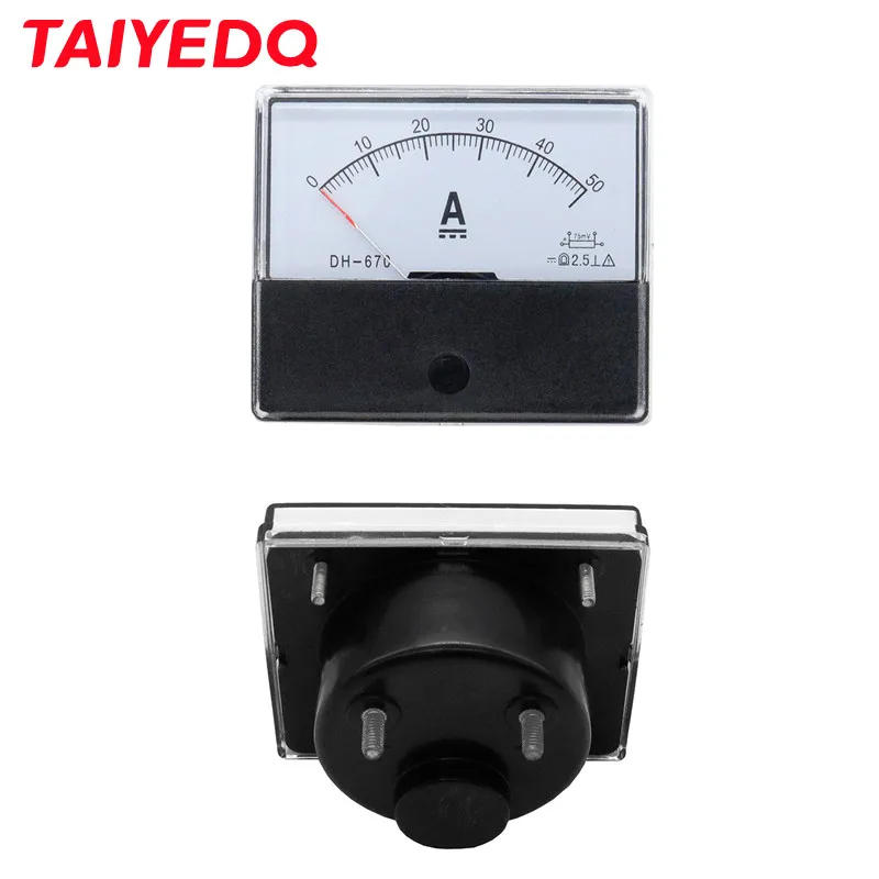 analoges dc amperemeter 100a