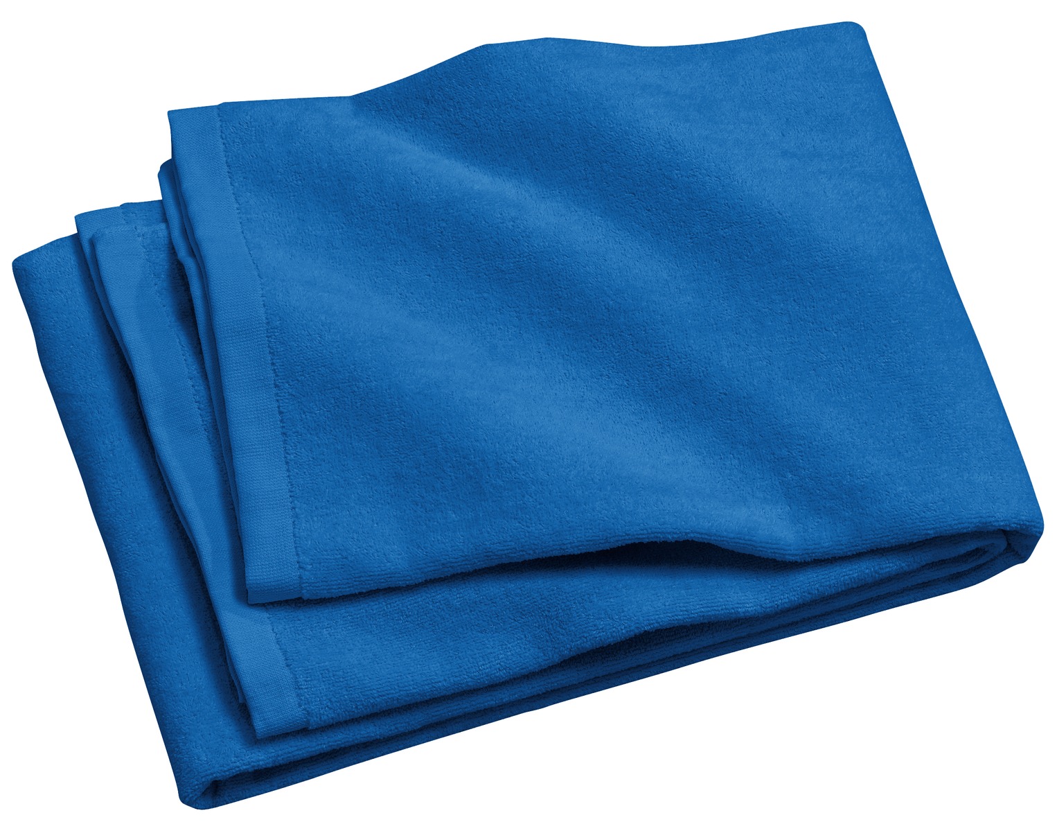 Port Authority PAPT42 Beach Towel in Royal Blue size OSFA | Cotton Terry Velour PT42 - Port Authority