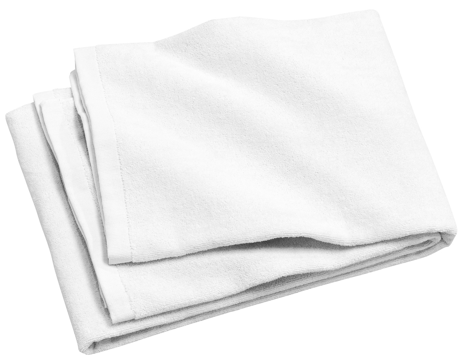 Port Authority PAPT42 Beach Towel in White size OSFA | Cotton Terry Velour PT42