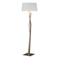 Hubbardton Forge Facet 66" Novelty Floor Lamp, Steel in Orange/Brown | 65.9 H x 11.25 W x 11.25 D in | Wayfair 232850-SKT-05-SF2011