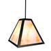 Steel Partners Timber Ridge 1-Light Outdoor Pendant Glass/Metal | 10 H x 9 W x 9 D in | Wayfair 2178-60-P-RST-KK