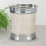 NU Steel Fantasy 2 Gallon Waste Basket Stainless Steel in Gray | 10 H x 8 W x 8.75 D in | Wayfair Fantasy/FA8H