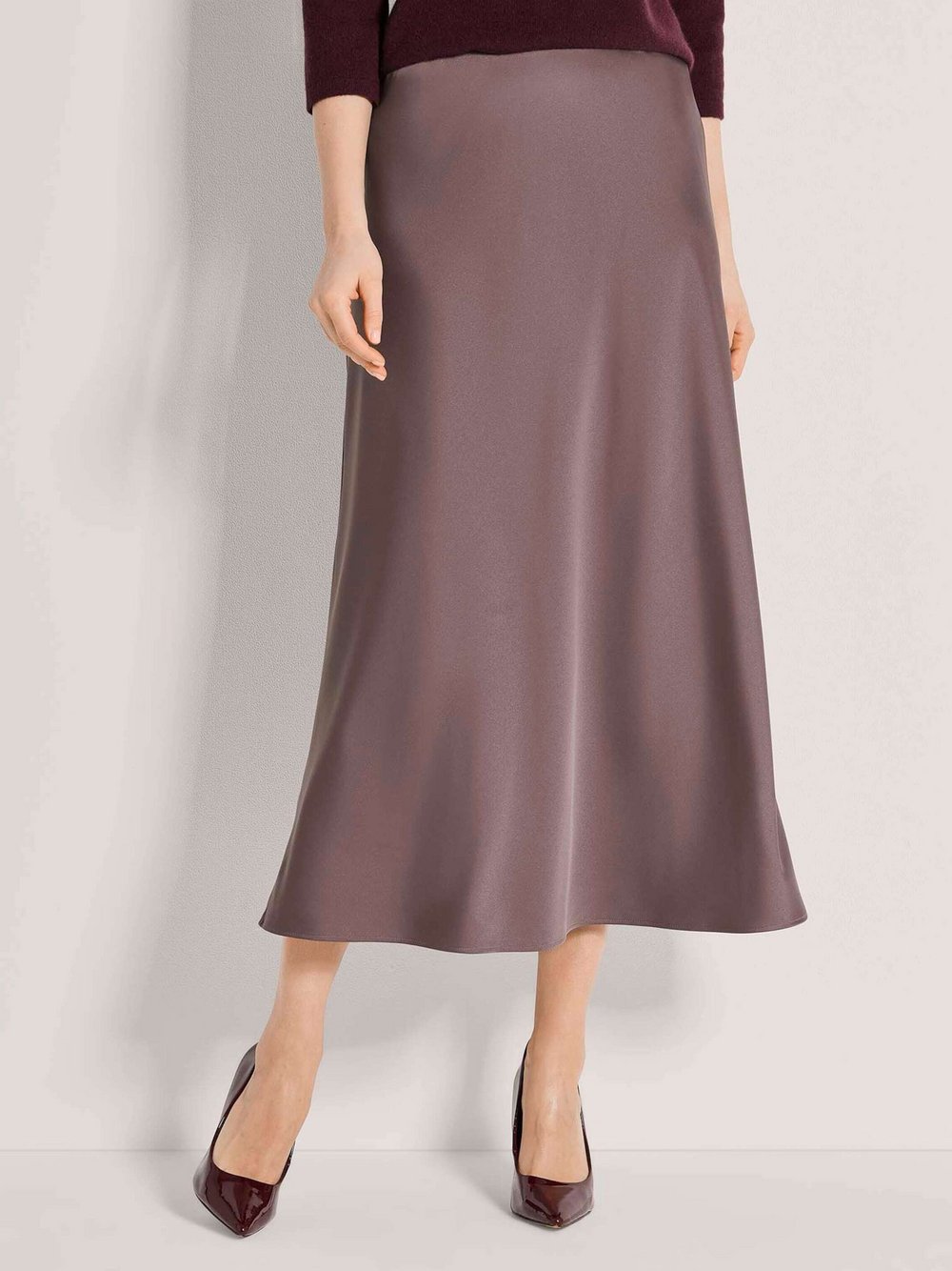Madeleine Langer Rock Damen flieder, 46