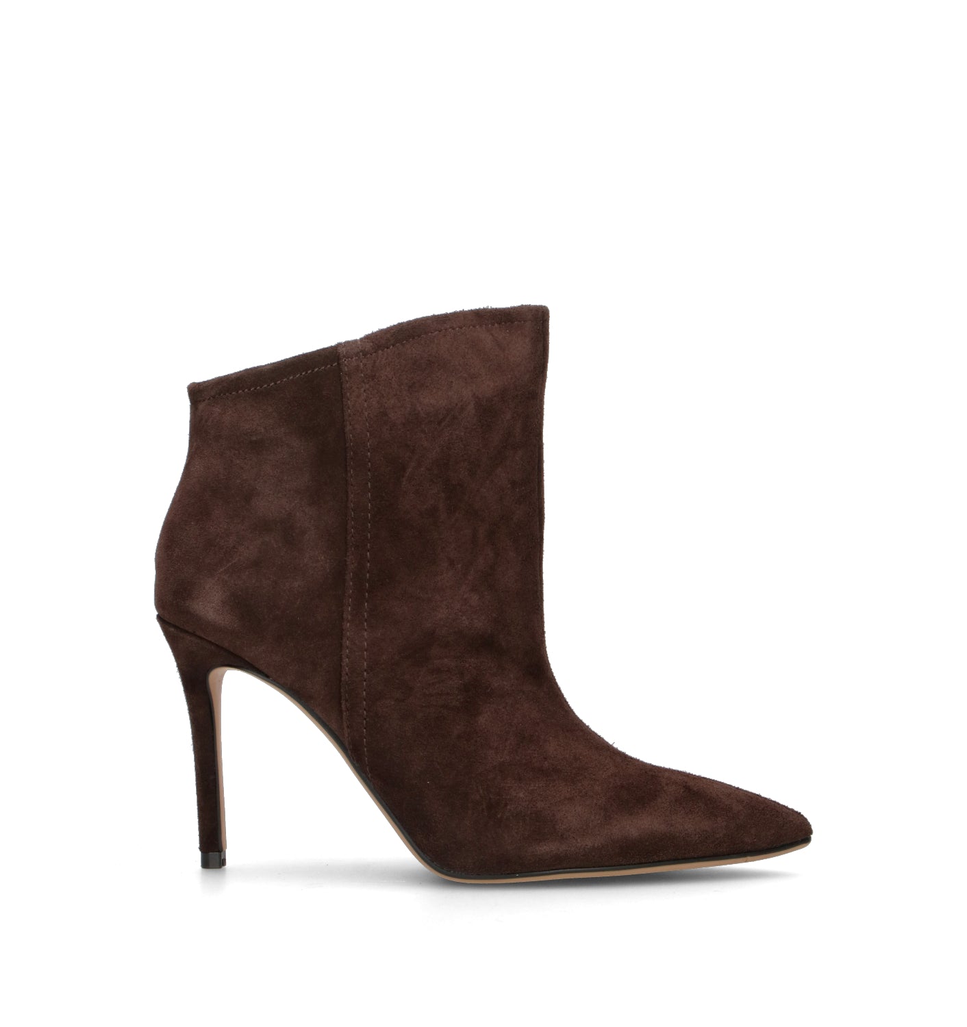 A.ENNIE Tronchetto donna testa di moro in suede