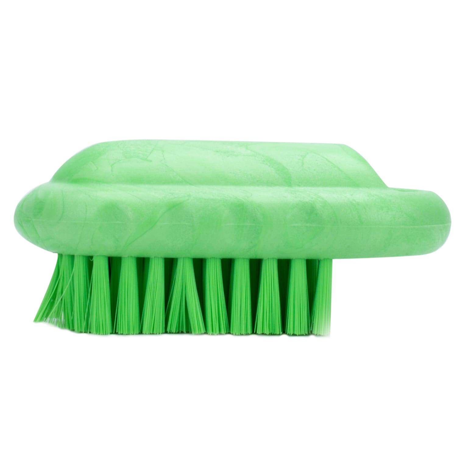 Carlisle 40020EC75 2 1/2 Hand & Nail Brush - Polyester, Lime, Case of 12