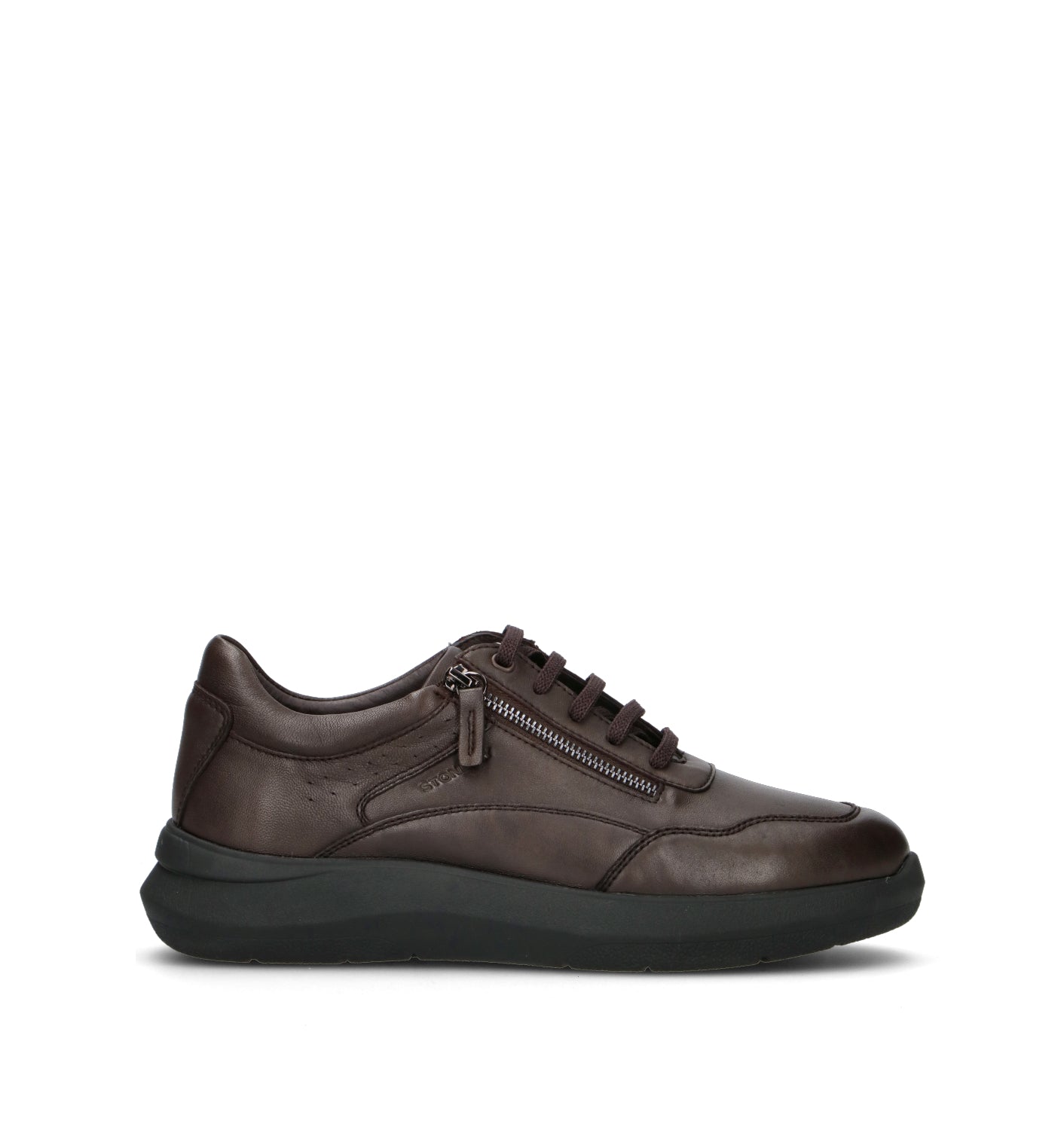 STONEFLY Stringata uomo marrone in pelle