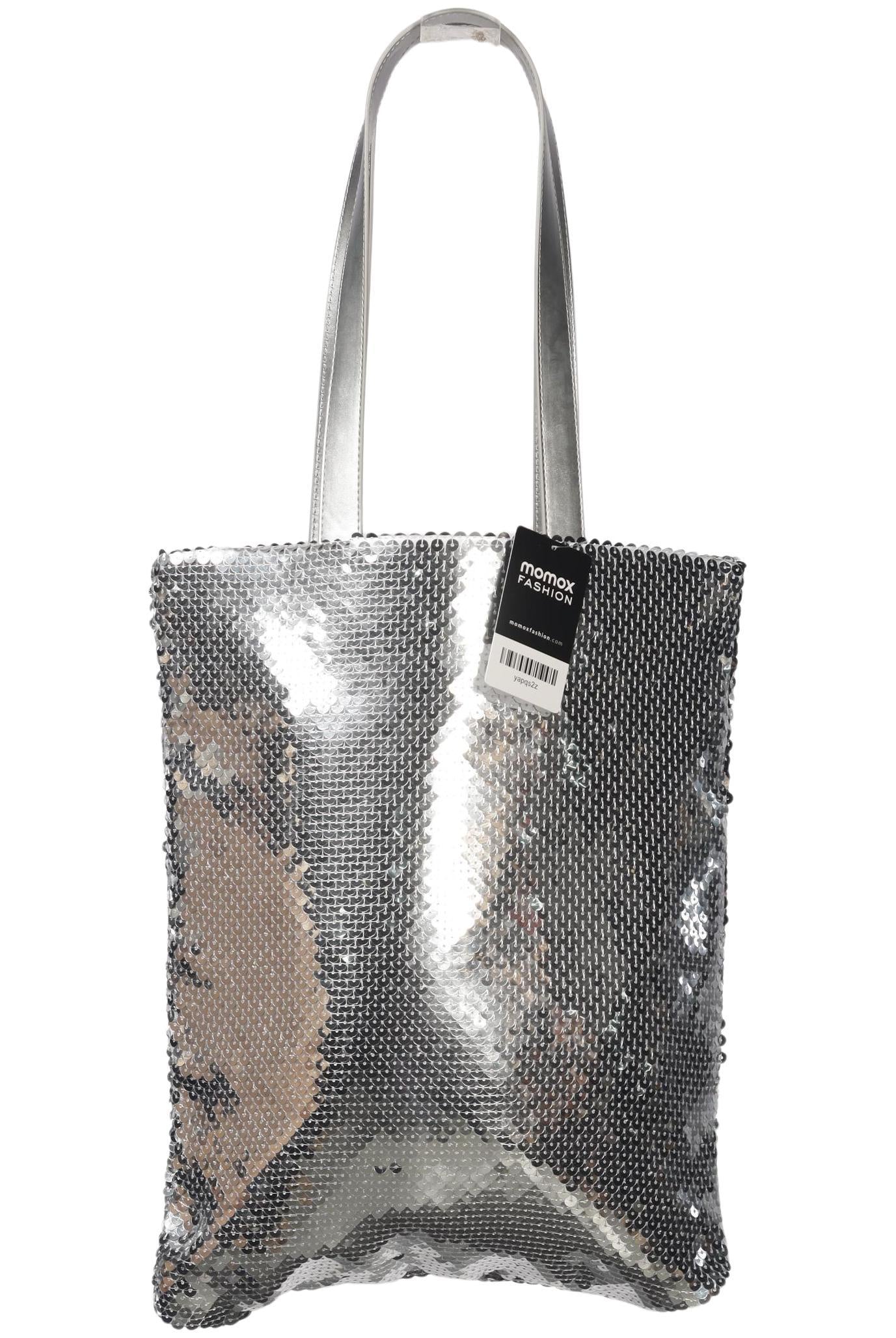 Esprit Damen Handtasche gross, Gr. , Silber, Synthetik
