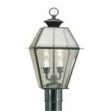 Livex Lighting Westover 16 Inch Tall 2 Light Outdoor Post Lamp - 2284-04