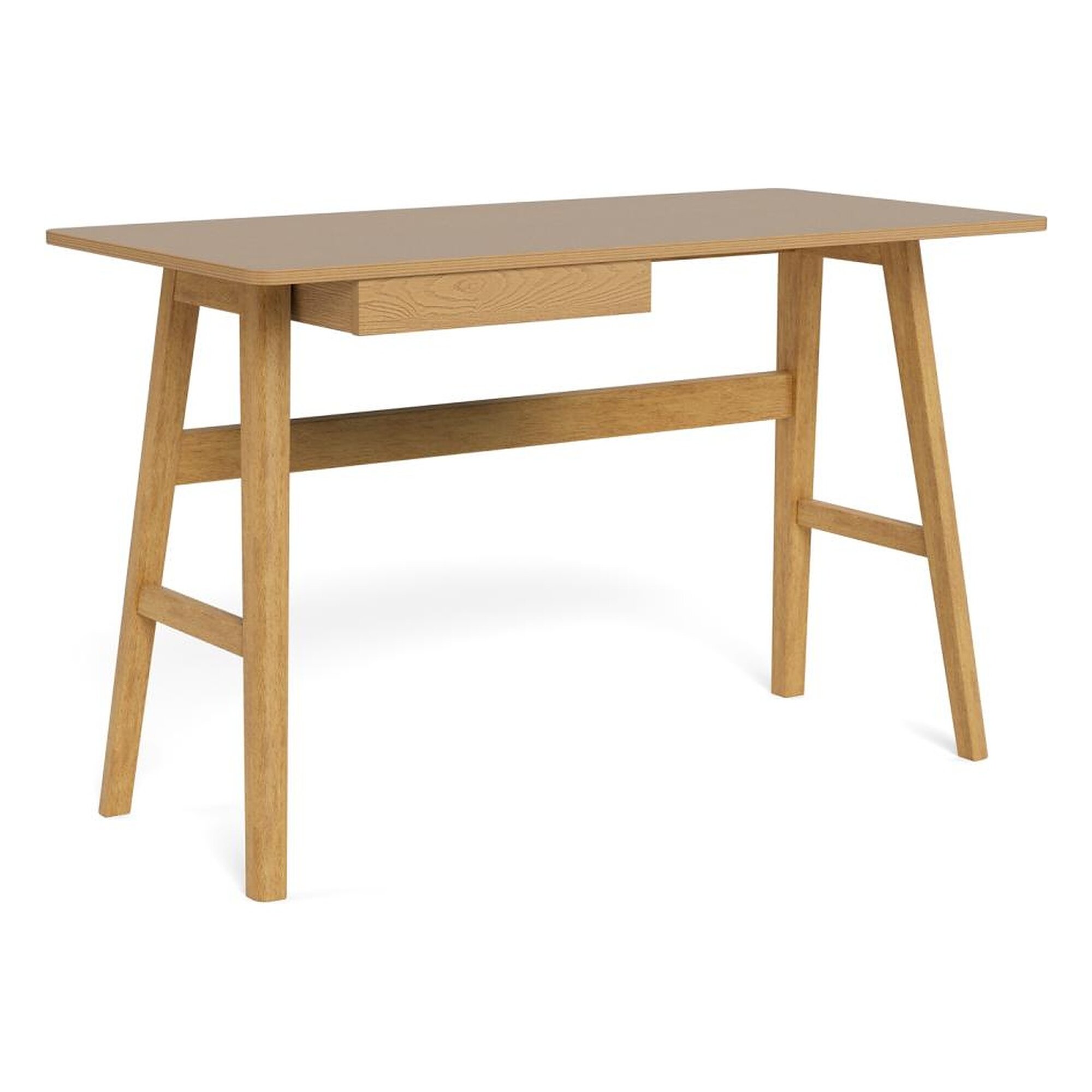 Actona »Barnett« Schreibtisch Eiche Furnier 120x75x60 cm / Eiche Furnier