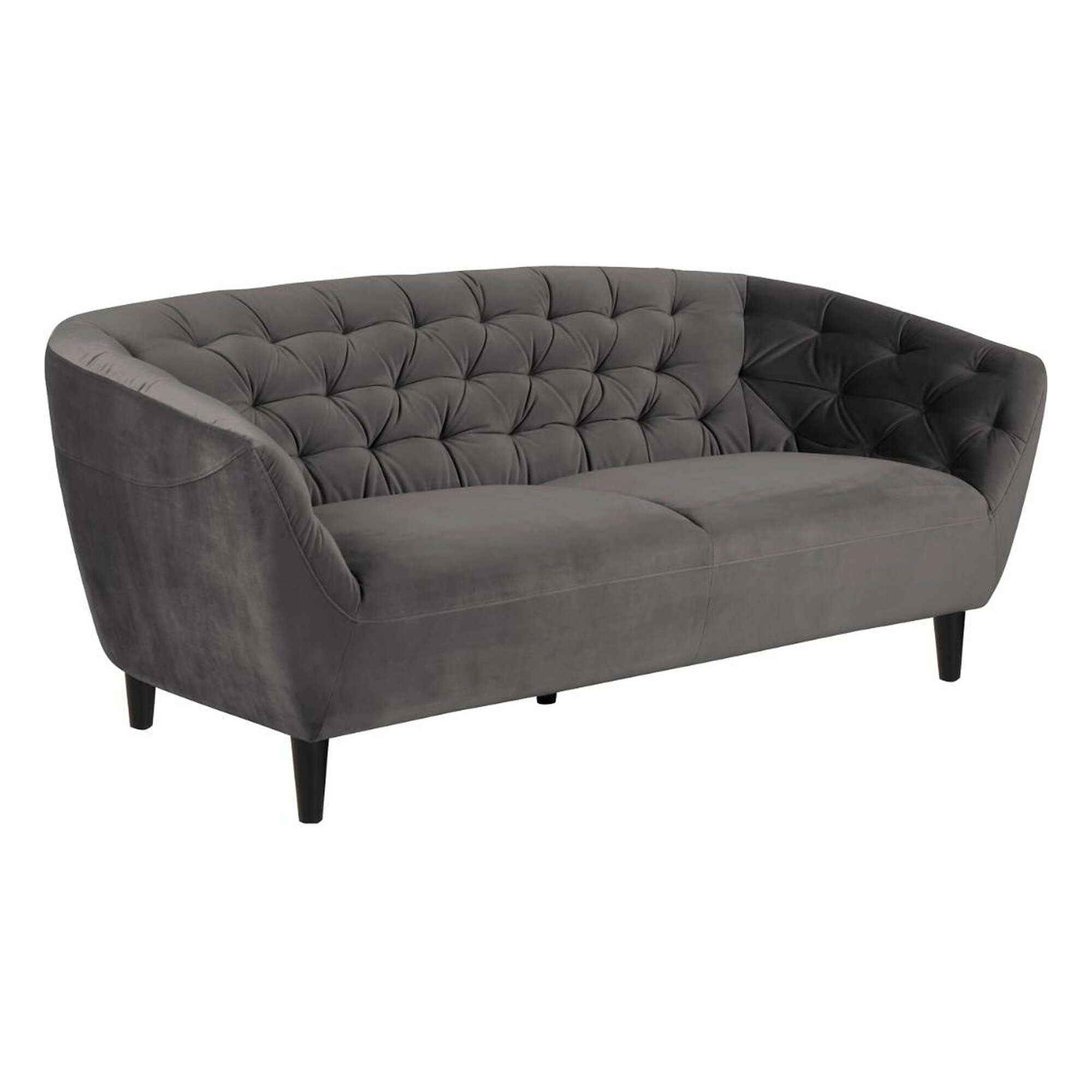 Actona »Ria« 3-Sitzer Sofa Stoff dunkelgrau