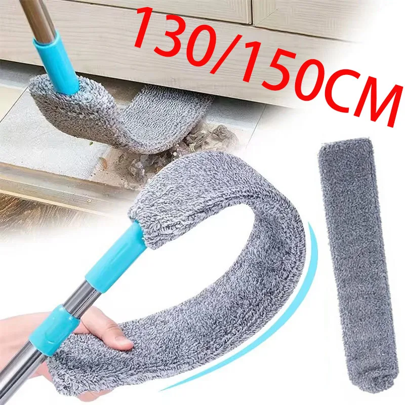 Duster Brush Household Long Handle Cleaning Mop Microfiber Gap Dust Cleaner Bedside Sofa Brushes Household Cleaning Tools